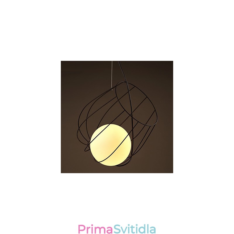 Retro designérské kovové závěsné světlo