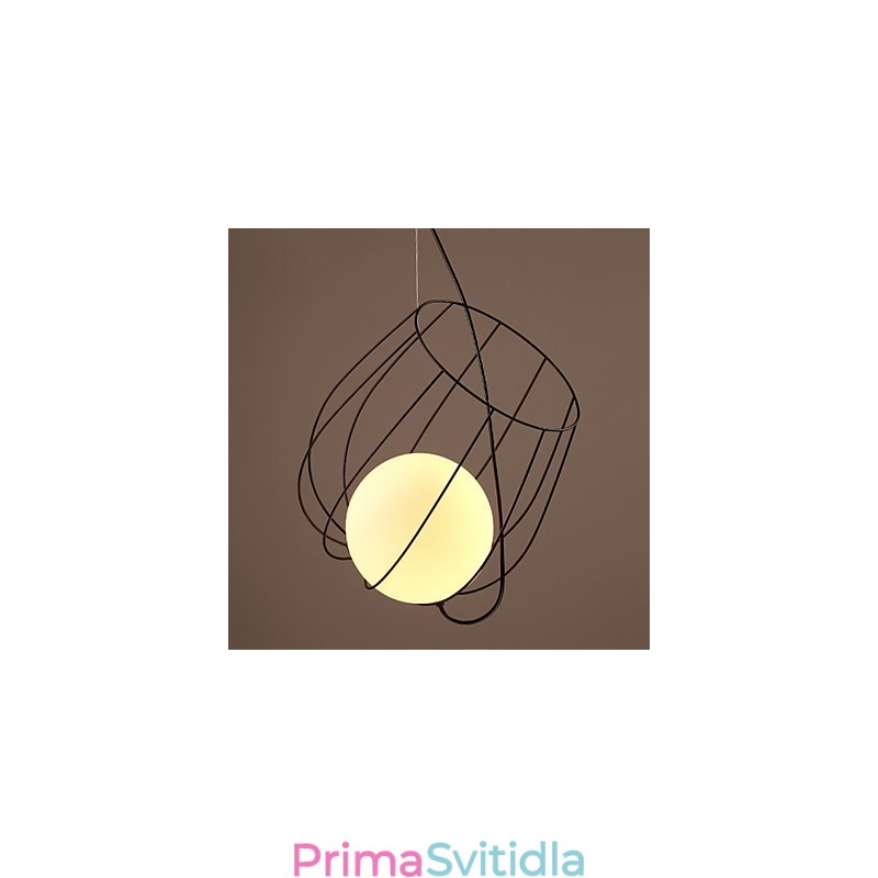 Retro designérské kovové závěsné světlo