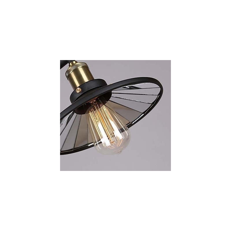 Vintage Country Mini Styl Malba Kovový lustr