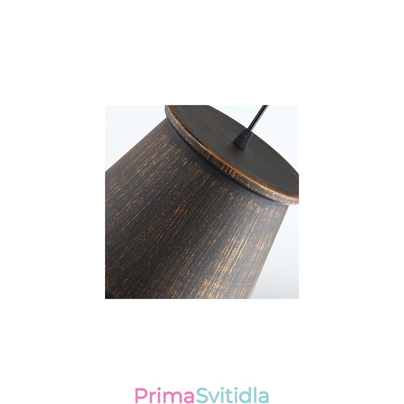 Retro designérské kovové závěsné světlo