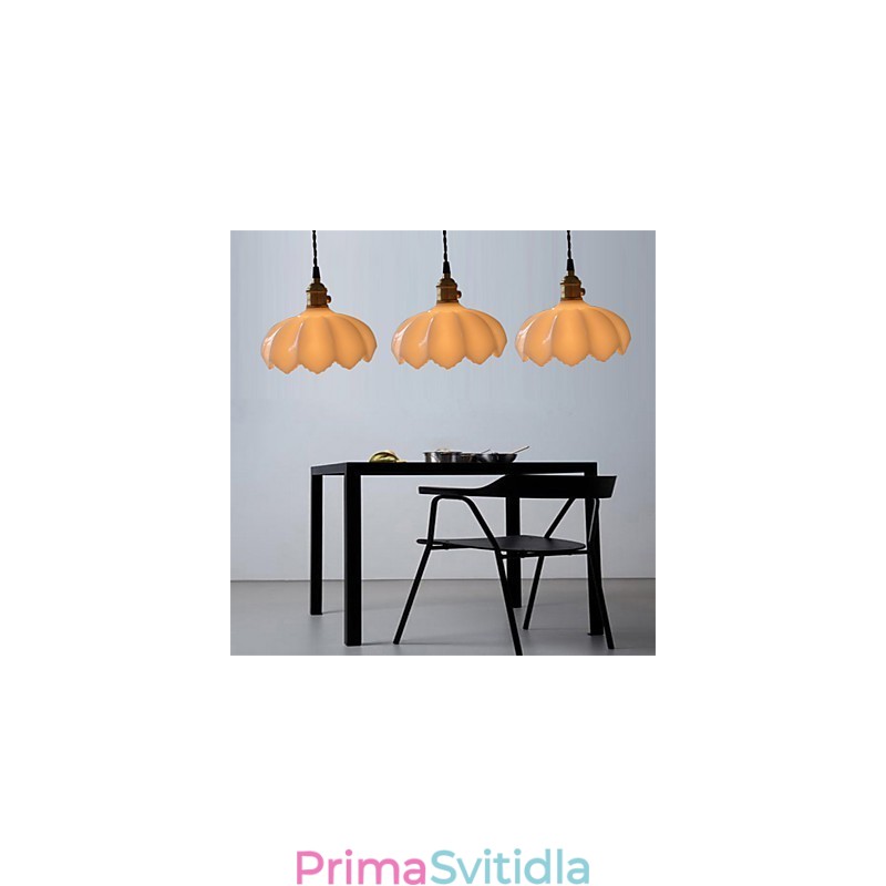 Retro Light Lights Skleněné závěsné světlo