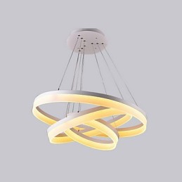 Hot Sale Bílá barva Akrylové moderní závěsné světlo 130W