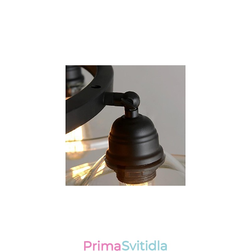 Tradiční klasická klasická vintage retro lucerna ve venkovském stylu mini malba s kovovým závěsným světlem jídelní