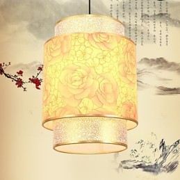 Lustr na jídlo s jednou hlavou archaizuje malou kapkovou lampu do čajovny