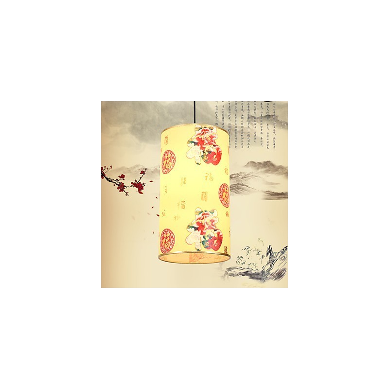 Lustr na jídlo s jednou hlavou archaizuje malou kapkovou lampu do čajovny