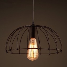 Retro designérské kovové závěsné světlo