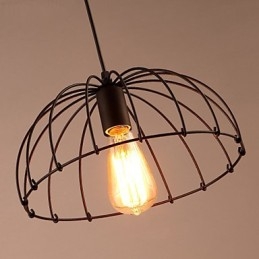 Retro designérské kovové závěsné světlo