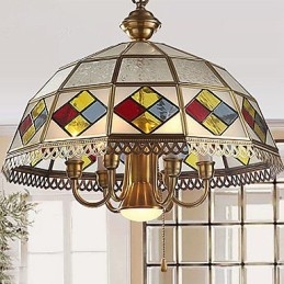 Závěsná svítidla Crystal Mini Style Traditional Classic Metal