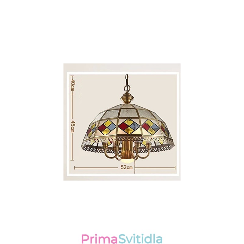 Závěsná svítidla Crystal Mini Style Traditional Classic Metal