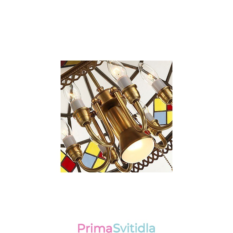 Závěsná svítidla Crystal Mini Style Traditional Classic Metal
