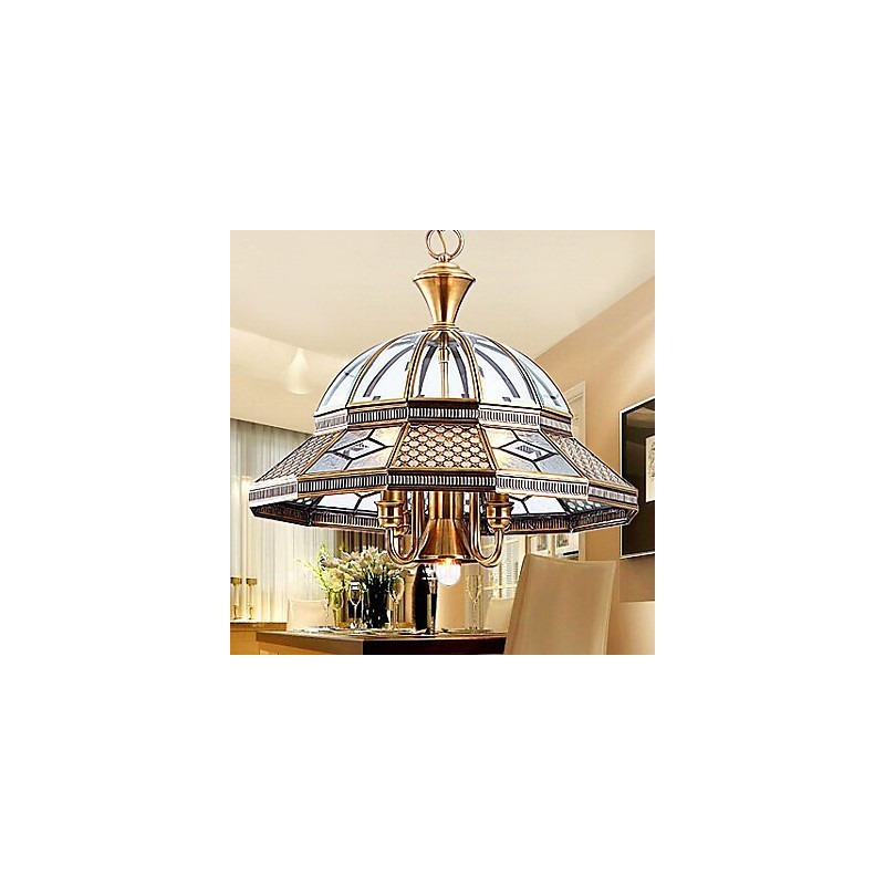 Závěsná svítidla Crystal Mini Style Traditional Classic Metal