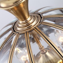 Závěsná svítidla Crystal Mini Style Traditional Classic Metal