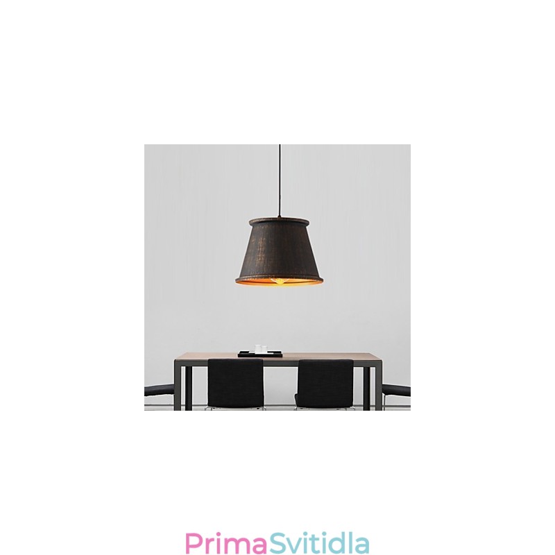 Retro designérské kovové závěsné světlo