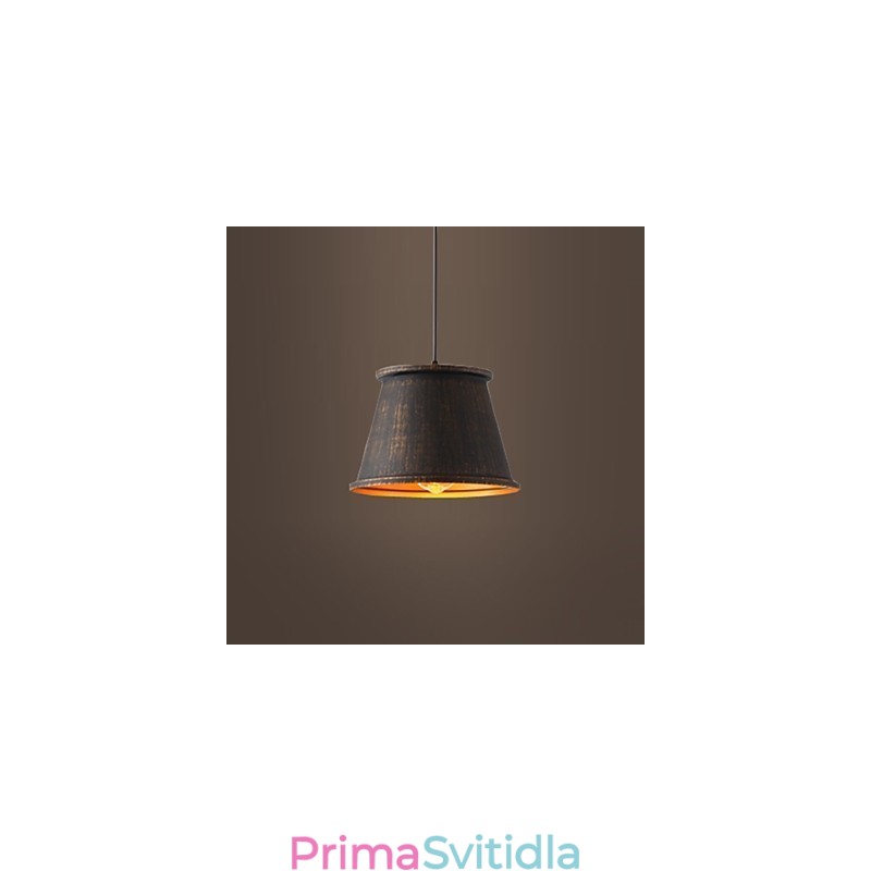 Retro designérské kovové závěsné světlo