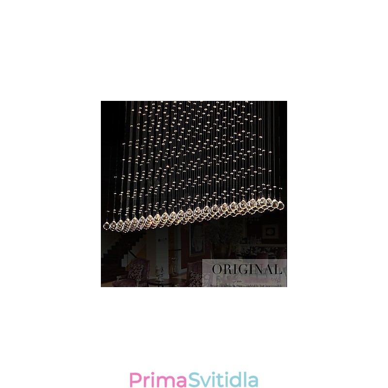 K9 Crystal Závěsná lampa Závěsný drátěný lustr Osvětlení Stropní světlo Vnitřní kavárna