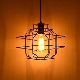 Retro designérské kovové závěsné světlo