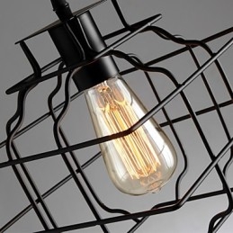 Retro designérské kovové závěsné světlo
