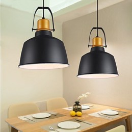 Závěsná retro závěsná lampa Cafe Light Metal