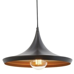 Závěsné svítidlo Retro Vintage Tom Dixon Design Black Paint Závěsná svítidla