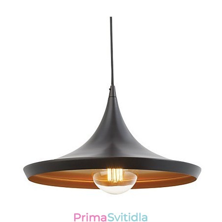 Závěsné svítidlo Retro Vintage Tom Dixon Design Black Paint Závěsná svítidla Závěsné svítidlo Retro Vintage Tom Dixon Design Black Paint Závěsná svítidla