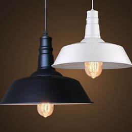 Retro designérské kovové závěsné světlo