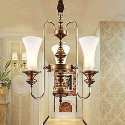 Závěsná svítidla Crystal Mini Style Traditional Classic Metal