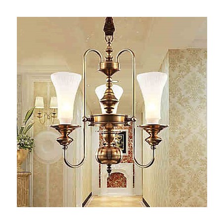 Závěsná svítidla Crystal Mini Style Traditional Classic Metal