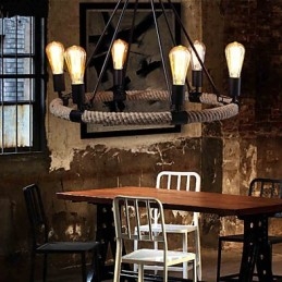 Lustrové závěsné světlo Mini styl Rustic Lodge Metal