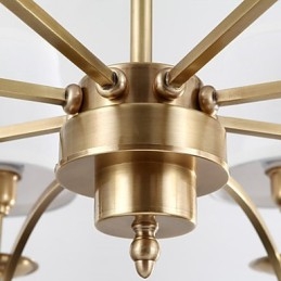 Závěsná svítidla Crystal Mini Style Traditional Classic Metal