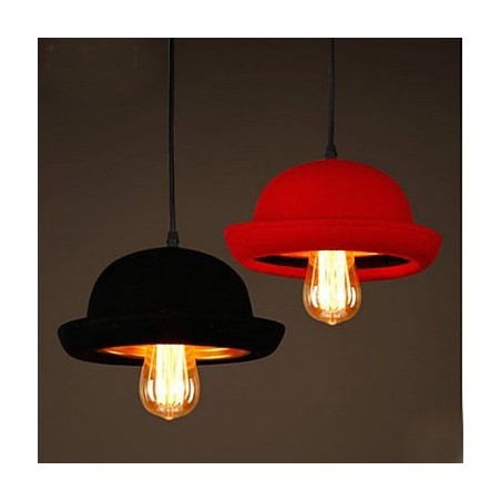 Klobouk Přívěsek Cafe Design Černý lustr Klobouk Přívěsek Cafe Design Černý lustr
