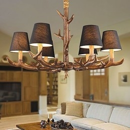 Lustrový přívěsek Light Vintage Resin