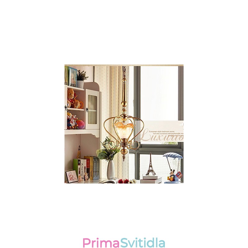 Závěsná svítidla Mini Styl Tradiční Klasický Kov