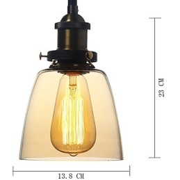 Závěsná svítidla Tradiční klasické Vintage Retro Země Globe