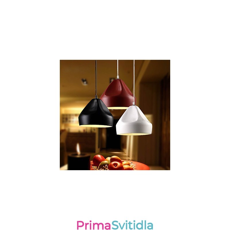 Vintage retro mini styl malba kovové závěsné světlo