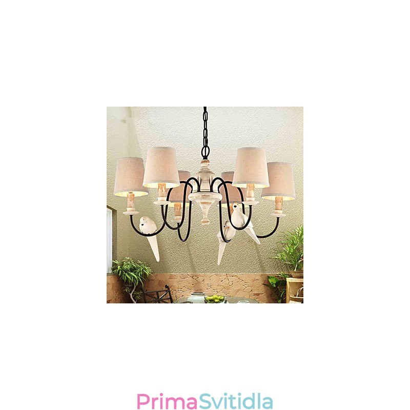 Lustrový přívěsek Light Vintage Resin