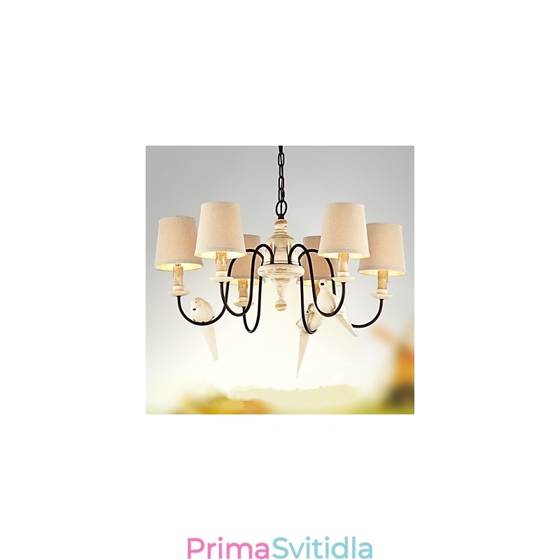 Lustrový přívěsek Light Vintage Resin