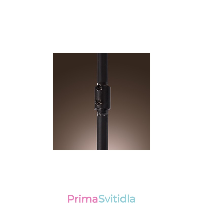 Avantgardní železný lustr s 12 světly