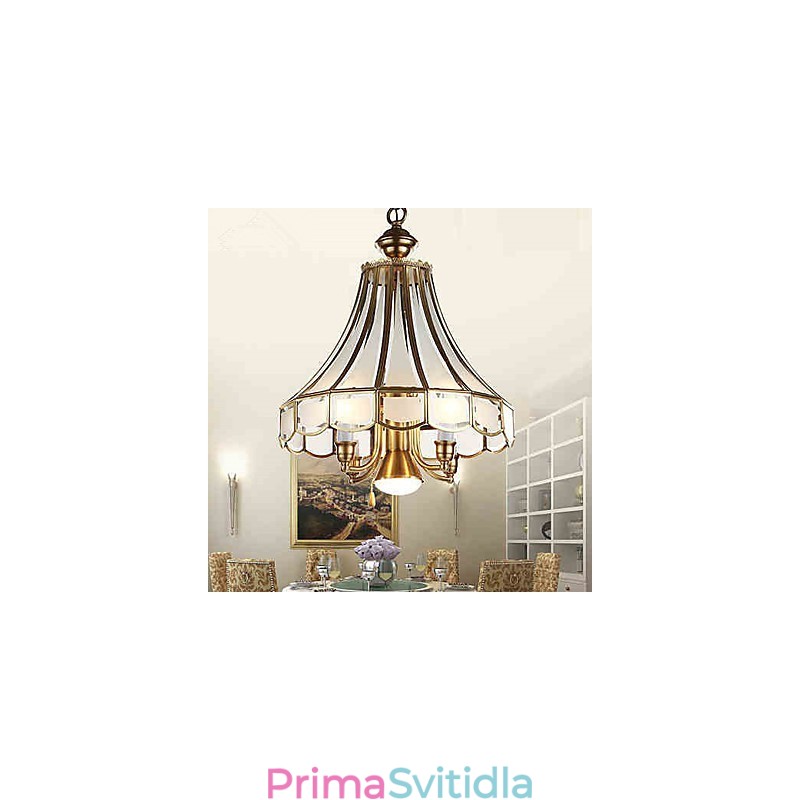 Závěsná svítidla Crystal Mini Style Traditional Classic Metal