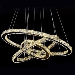 Závěsná svítidla Crystal Modern Contemporary Metal
