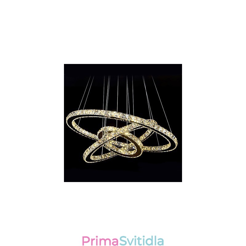 Závěsná svítidla Crystal Modern Contemporary Metal