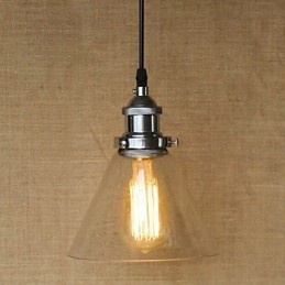 Tradiční klasické Vintage Retro Země Globe Závěsné světlo