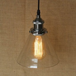 Tradiční klasické Vintage Retro Země Globe Závěsné světlo
