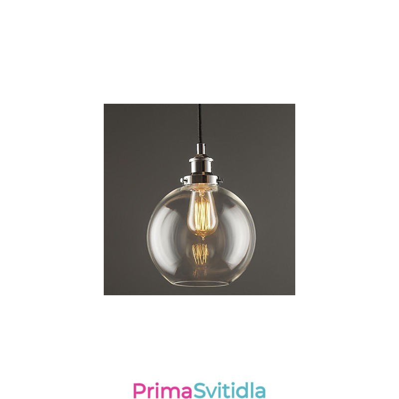 Tradiční klasické Vintage Retro Země Globe Závěsné světlo