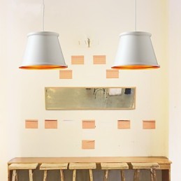 Klasický rustikální domeček Vintage Mini styl malba kovové závěsné světlo