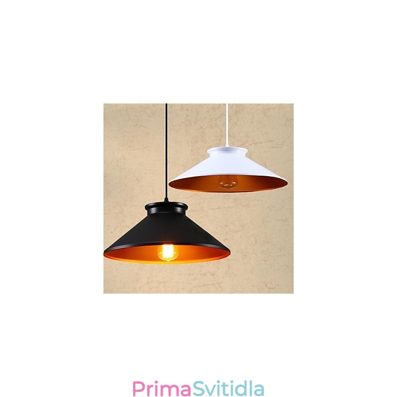Tradiční Vintage Retro Mini Styl Malba Kovové závěsné světlo