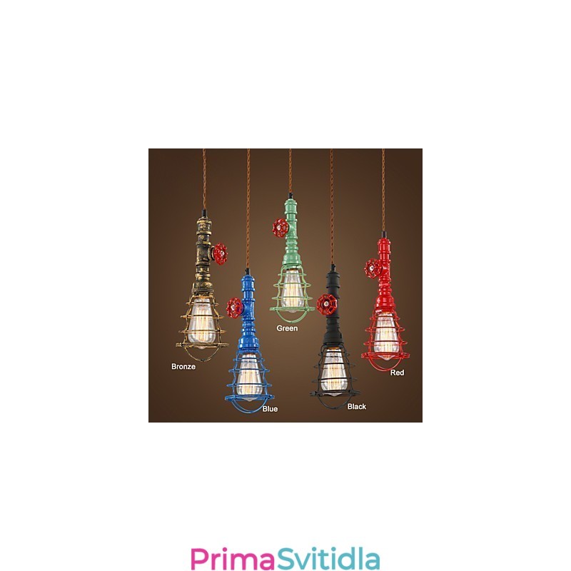 E26 Vintage závěsné světlo Vodní dýmka Designová světla