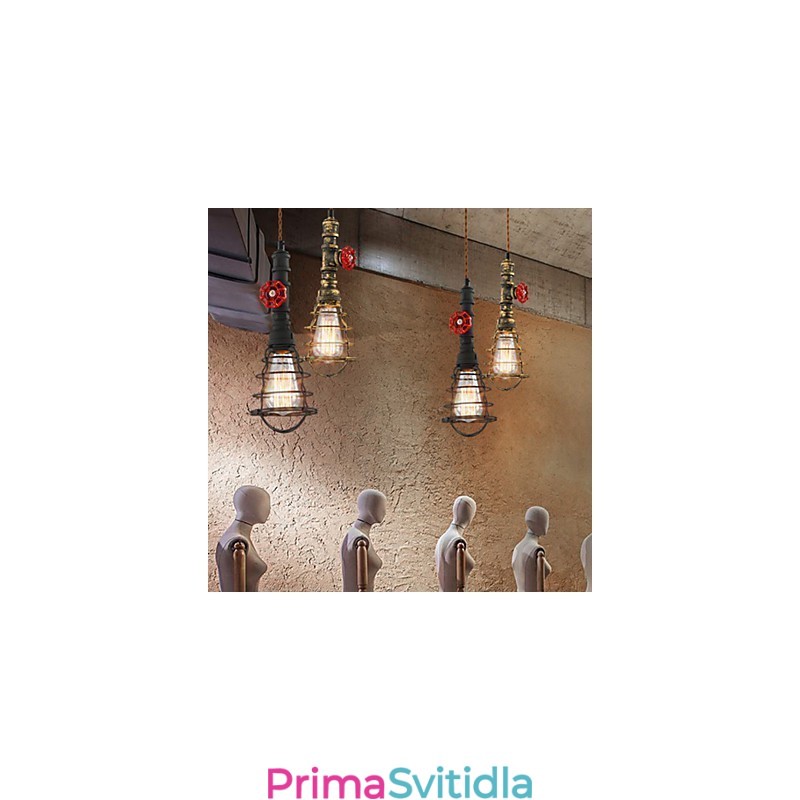 E26 Vintage závěsné světlo Vodní dýmka Designová světla