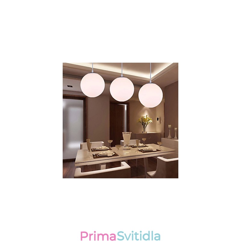 1 Světla Současné skleněné závěsné svítidlo