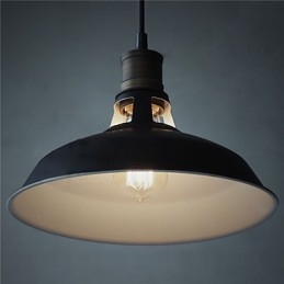 Průmyslové Vintagen Mini kovové závěsné svítidlo 1 světlo Vícebarevné Volitelné
