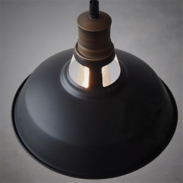 Průmyslové Vintagen Mini kovové závěsné svítidlo 1 světlo Vícebarevné Volitelné